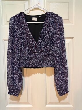 Aritzia Wilfred Wistful Blouse - size S